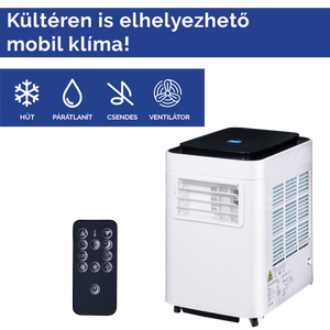 Fisher FP-92DE4-R mobil klíma 2,6 kW