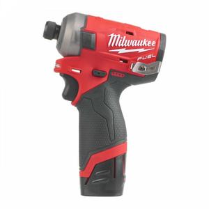MILWAUKEE HIDRAULIKUS ÜTVECSAVAROZÓ M12FQID-202X FUEL SURGE (1/4 HEX)