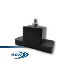 KLÍMATARTÓ LÁB, ANTIVIBRÁCIÓS, PVC, (200KG-IG), 50x105mm, (9898-032