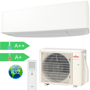 Fujitsu Design ASYG12KETE / AOYG12KETE Inverteres Oldalfali Split Klíma 3,4kW