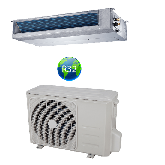 Fisher FSLUIF-120CE3/FSOIF-120CE3-SZ légcsatornás split klíma szett Inverter 3,5 kW