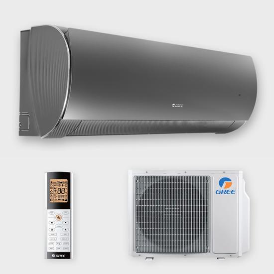 GREE GWH18ACDXF-K6DNA1A DARK X INVERTER KLÍMA, WIFI, 5,3 KW, 10 ÉV Garancia