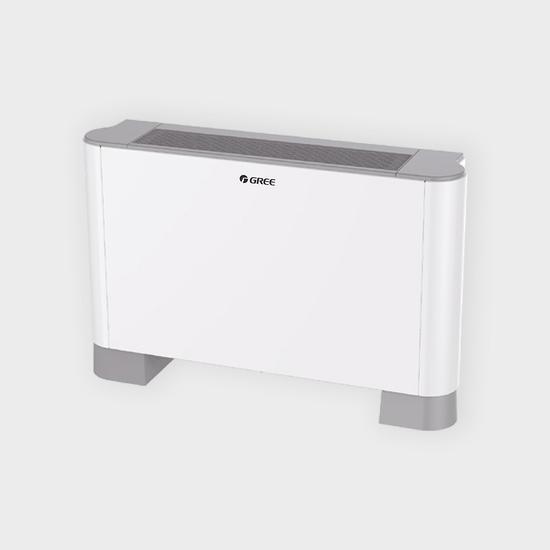 GREE FP-51LM/D-K 2 CSÖVES, BURKOLATOS, LÁBON ÁLLÓ PARAPET FAN-COIL 2,8 kW