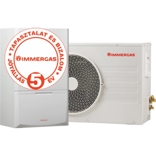 Immergas Magis Combo 6 hőszivattyú és kondenzációs kazán egyben