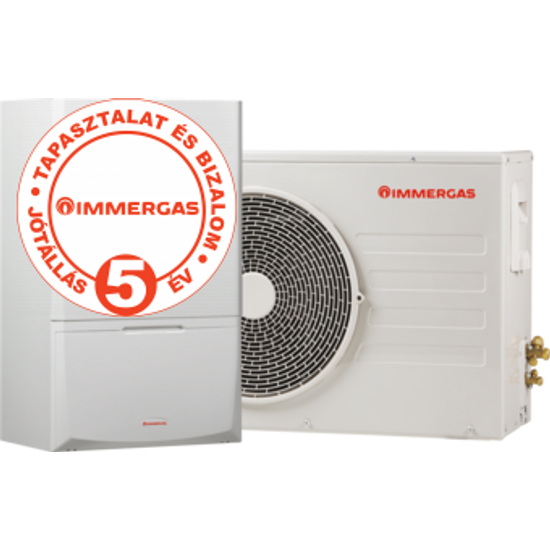 Immergas Magis Combo 6 hőszivattyú és kondenzációs kazán egyben