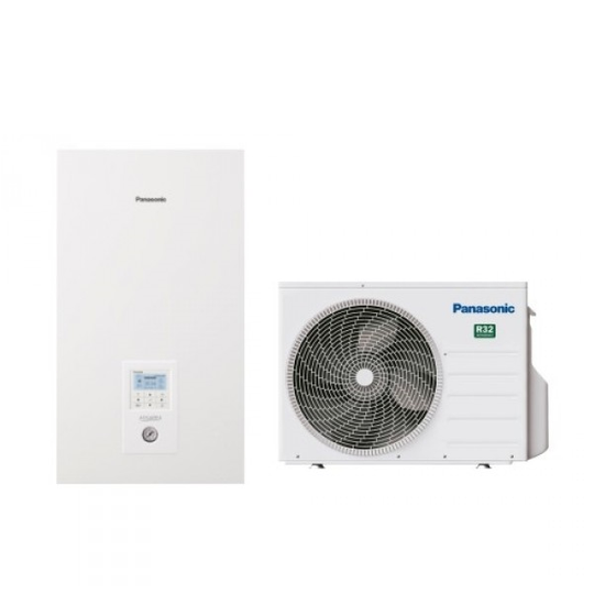Panasonic WH-UD05JE5/WH-SDC0305J3E5 Aquarea osztott levegő-víz hőszivattyú, 1 fázisú, 5 kW