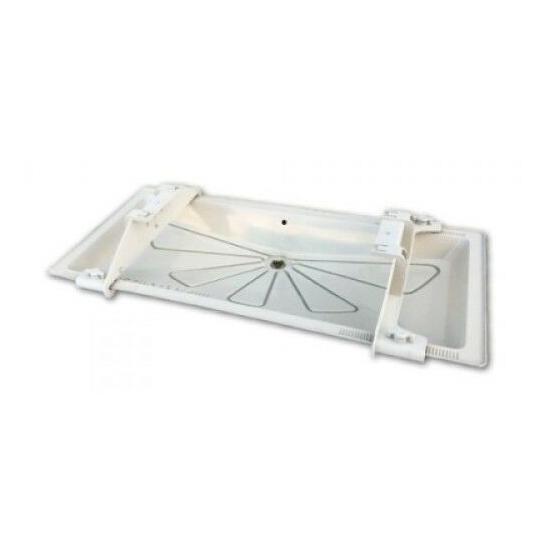 TECNOSYSTEMI 11100101F 1050x400 mm Klíma kültéri csepptálca, utólag beépíthető fűtőkábellel 