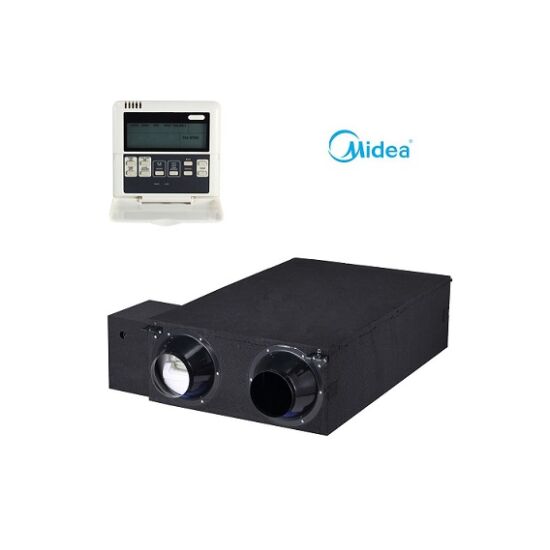 Midea HRV-D1000(B) DC inverter hővisszanyerős szellőztető, 1000 m³/h 