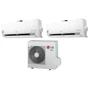 Kép 1/7 - LG MU2R17 4,7kW + 2 x LG DUAL COOL&PURE AP09RT.NSJ Oldalfali Beltéri egység, WIFI, 2,5 kW 